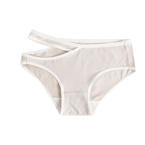 Small waist design breathable women's underwear comfortable girls sports underwear girls summer thin sexy new style