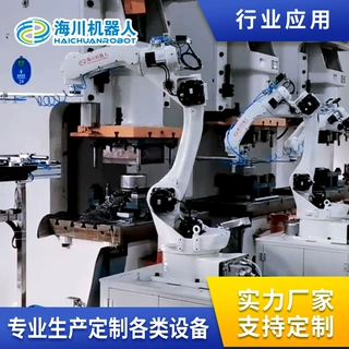 工厂定制 工业机器人 小家电冲压自动化生产线拉伸码垛上下料打磨