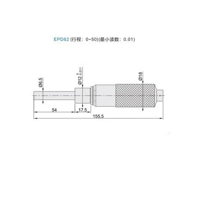 微分头测微头EPC01 02 EPD01 EPD23 EPD23 62 EPD82