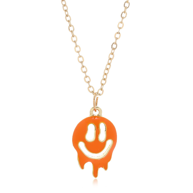 new fashion funny necklace hollow oil dripping ghost necklace