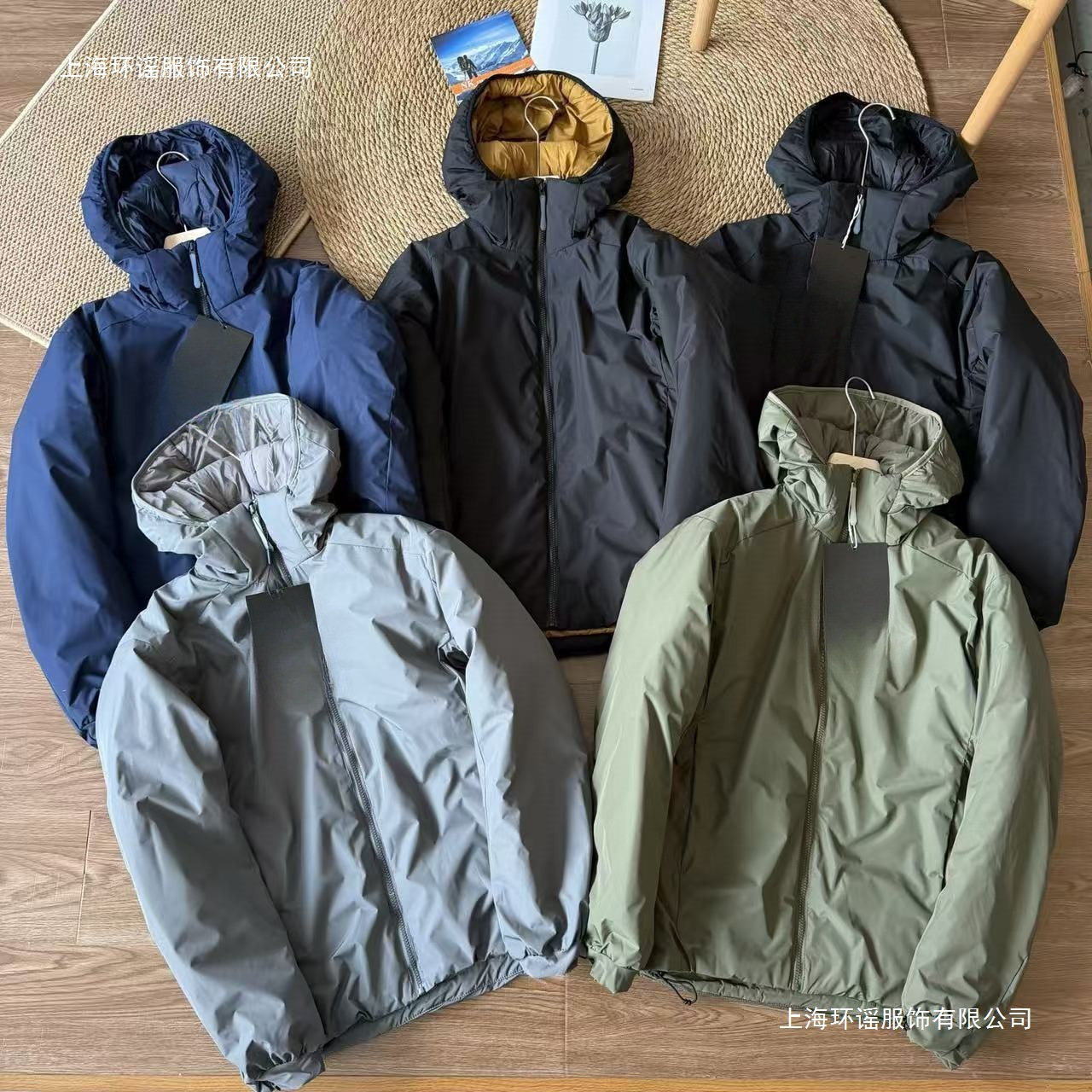棉服男款秋冬轻量化防风防泼水保暖连帽棉衣棉服外套新