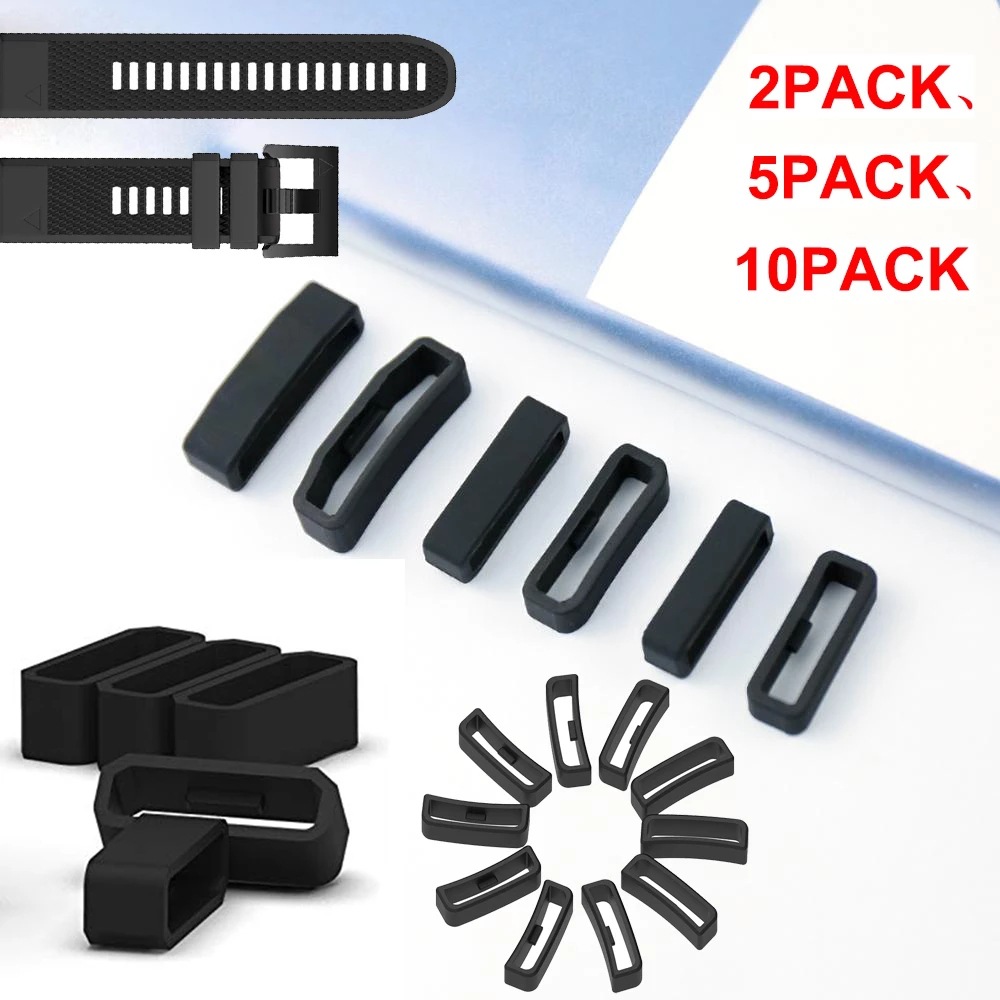 Suitable for Jiaming Samsung Huawei Watch Strap Silicone Anti-Lost Ring