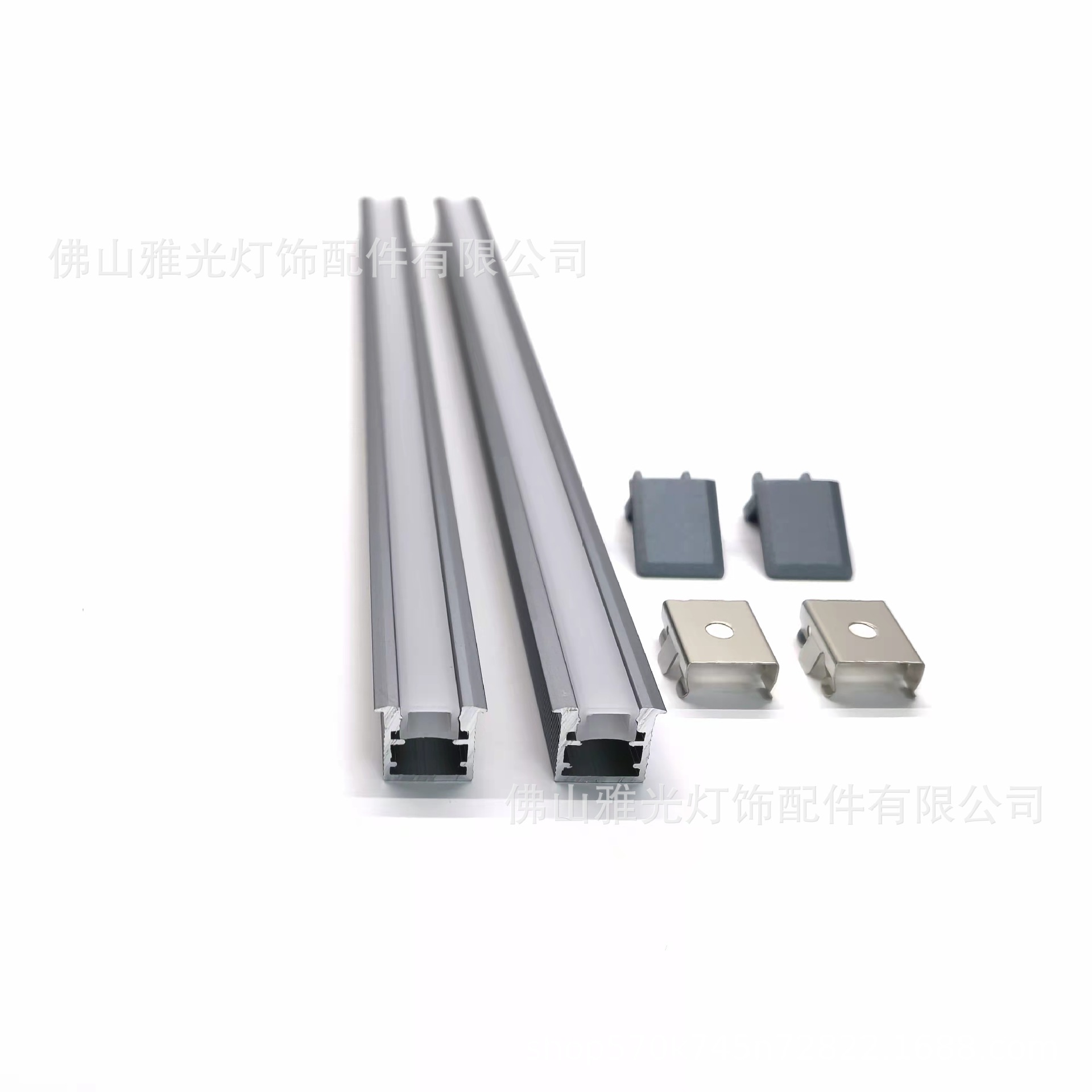 아이언 그레이 프로파일 + 긍정적 인 발광 PC