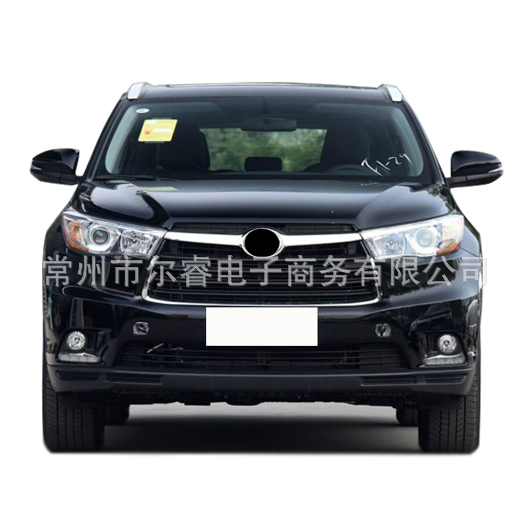 Suitable for Toyota Highlander Front and Rear Bumpers, 15-17 Model Highlander Front and Rear Bumper Surround with Paint