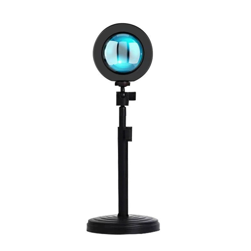 Sunset LED Projection Lamp, portable RGB ambient light with remote, multiple scene modes