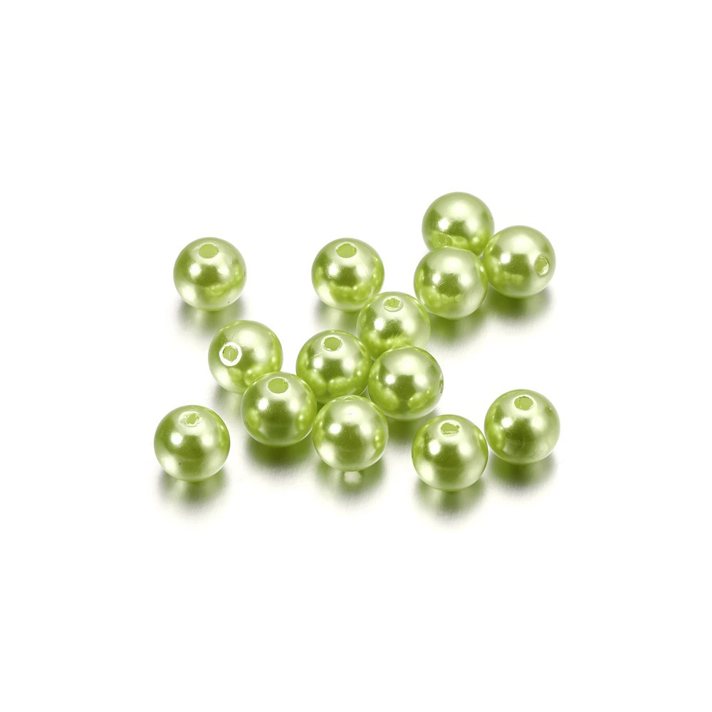 Accessory, white beige beads pearl, DIY, 3-20mm