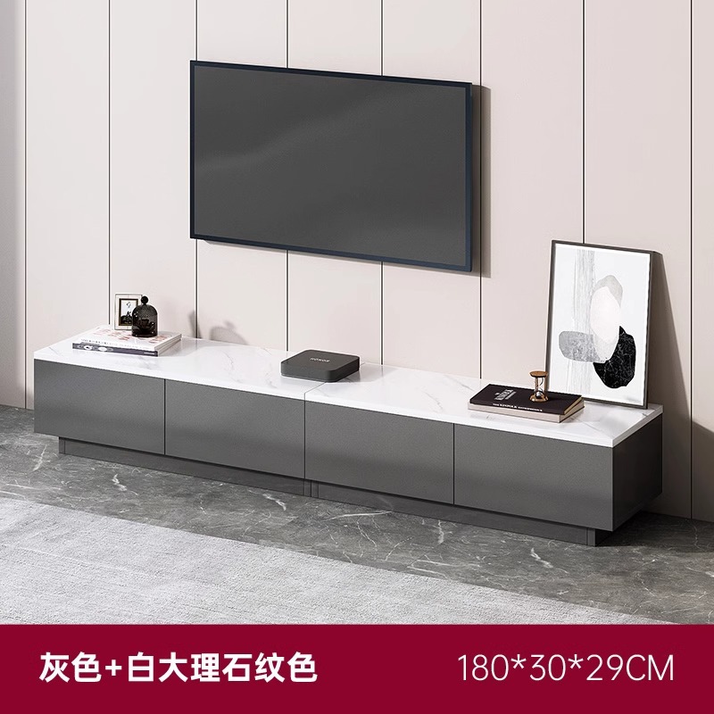 1.8m gray + white marble pattern; assembled