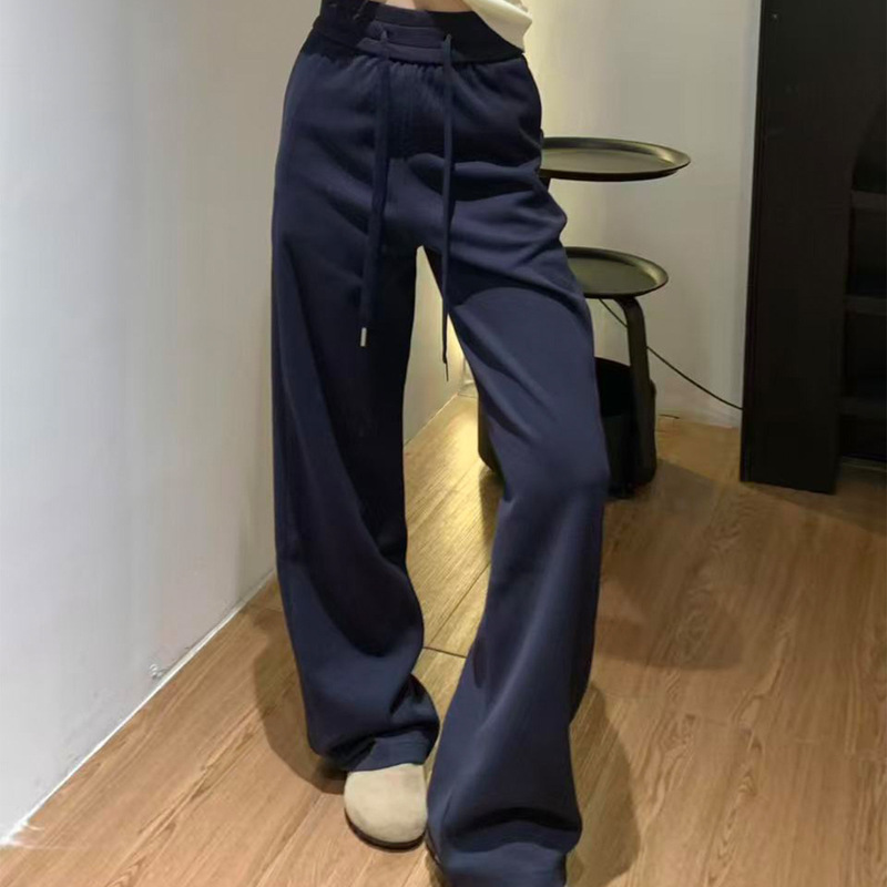 2026 New Stylish Slim-Fit Sports Sweatpants for Women, High-Waisted, Slimming, Straight-Leg, Casual Wide-Leg Pants for Autumn and Winter 2026 New Stylish Slim-Fit Sports Sweatpants for Women, High-Waisted, Slimming, Straight-Leg, Casual Wide-Leg Pants for Autumn and Winter