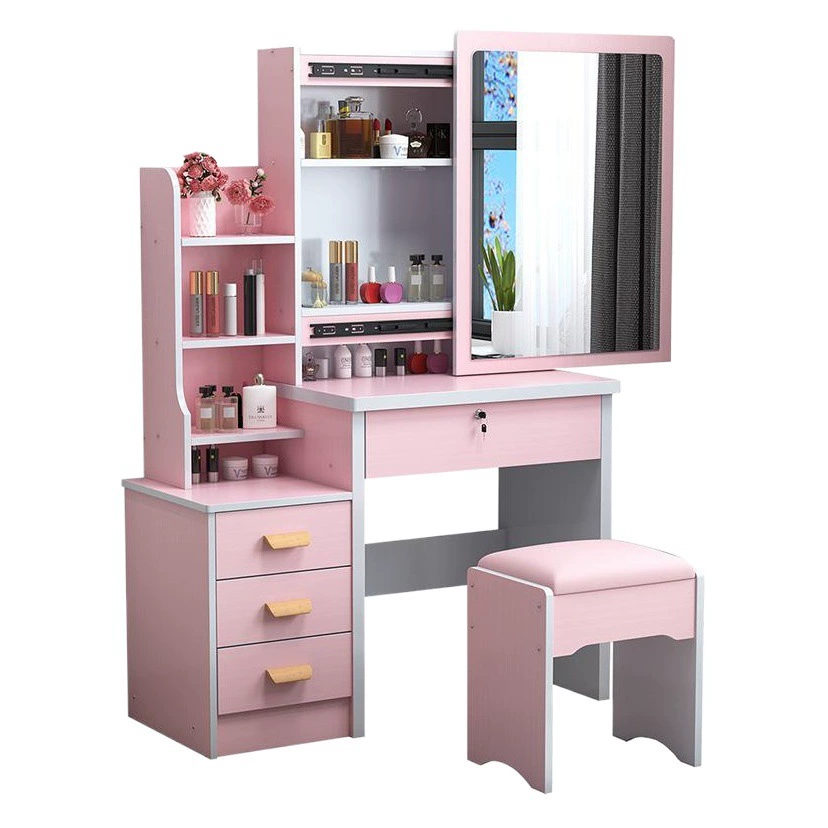 Простой туалетный столик для небольшой квартиры, простой столик для макияжа, туалетный столик для главной спальни, туалетный столик в стиле панельный, прямые продажи с фабрики.