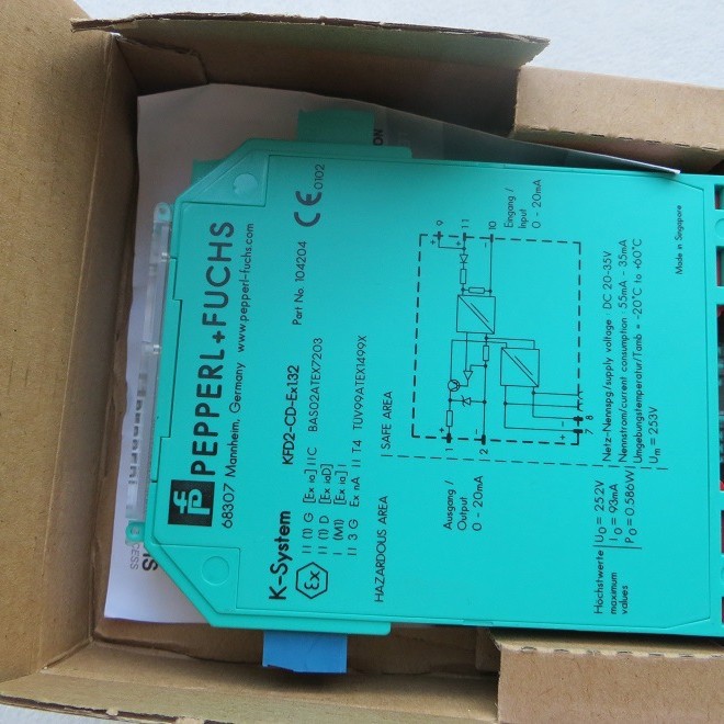 KFD2-CD-EX1.32货号104204特价现货全新原装倍+福P+F安全栅