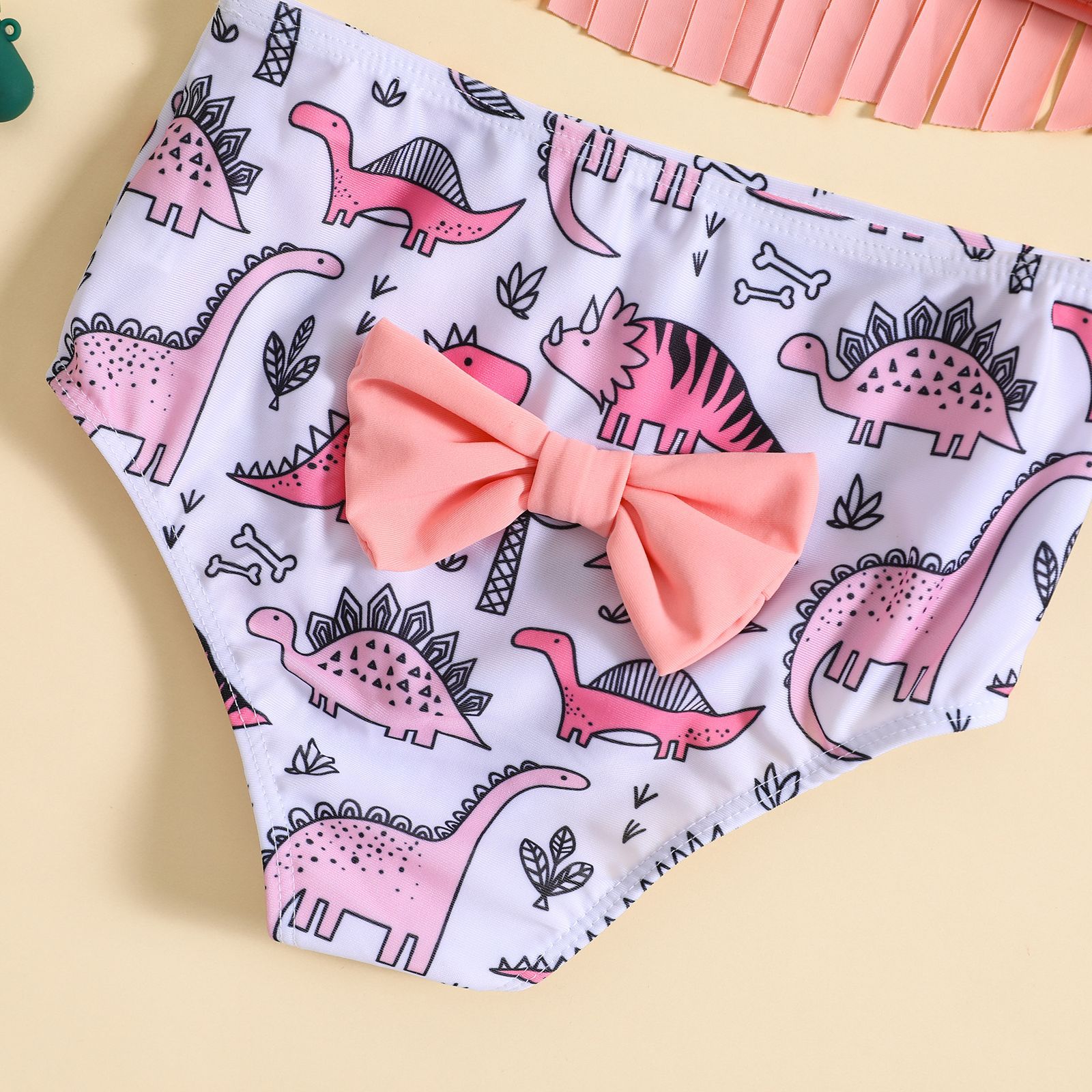 Dinosaur Print Swimsuit Image 6