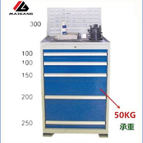 麦冈厂家DZ011组合移动多抽工具柜铁皮式加厚储物柜工具车现货