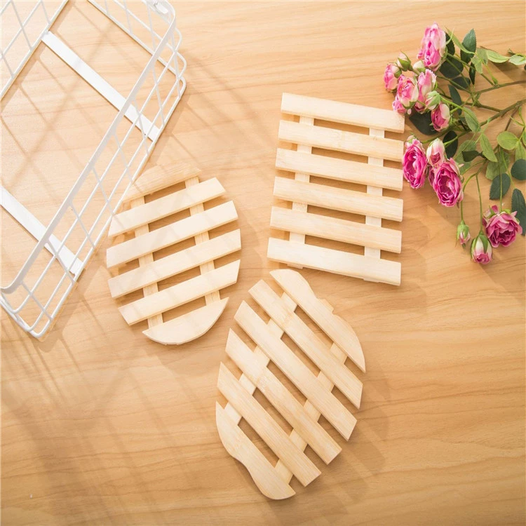 Кухонный бамбуковый термоизоляционный коврик-подставка для стола, квадратный, утолщенный, нескользящий, защита от ожогов, для посуды и столовых приборов