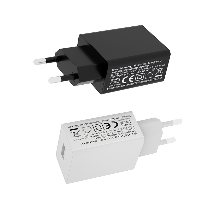 5v2充電ヘッドヨーロッパ規格ce認証usbポート充電ヘッドは小型家電電源アダプタ5v1a充電器を適用する|undefined