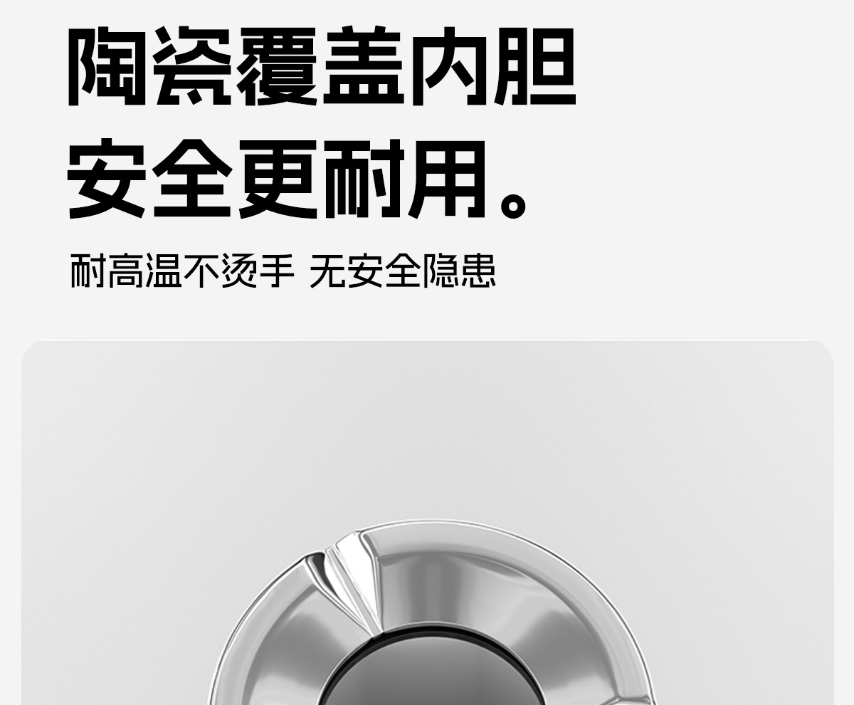 High-end and classy car ashtray with ceramic liner, automatic smoke extinguishing, car interior accessory