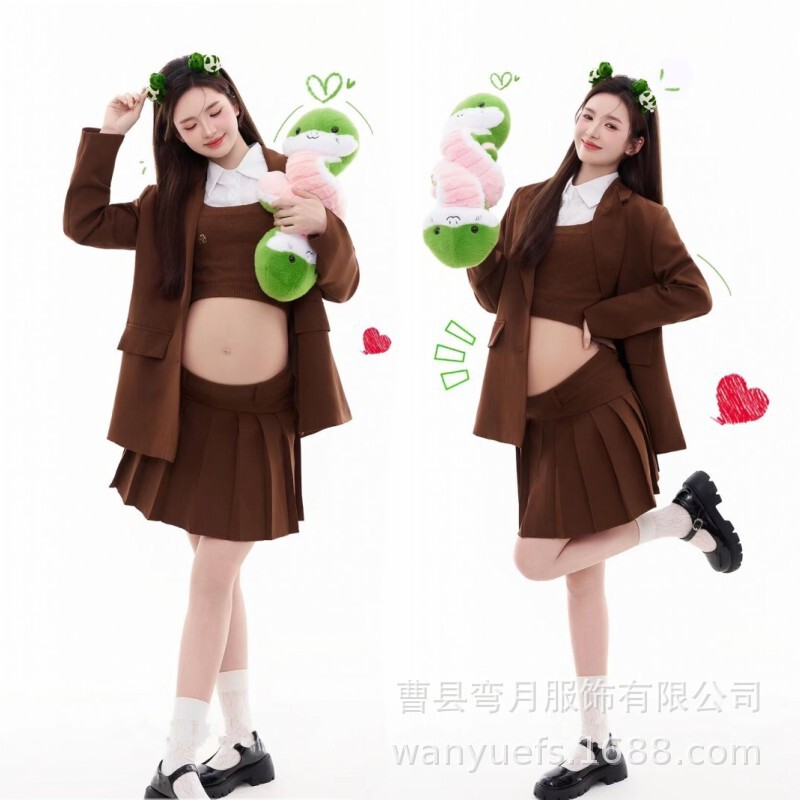 Photo Studio Year of the Snake New Maternity Photo Clothing Simple Style Pregnant Mommy Home Art Photo Home Photo Photo Clothes Photo Studio Year of the Snake New Maternity Photo Clothing Simple Style Pregnant Mommy Home Art Photo Home Photo Photo Clothes