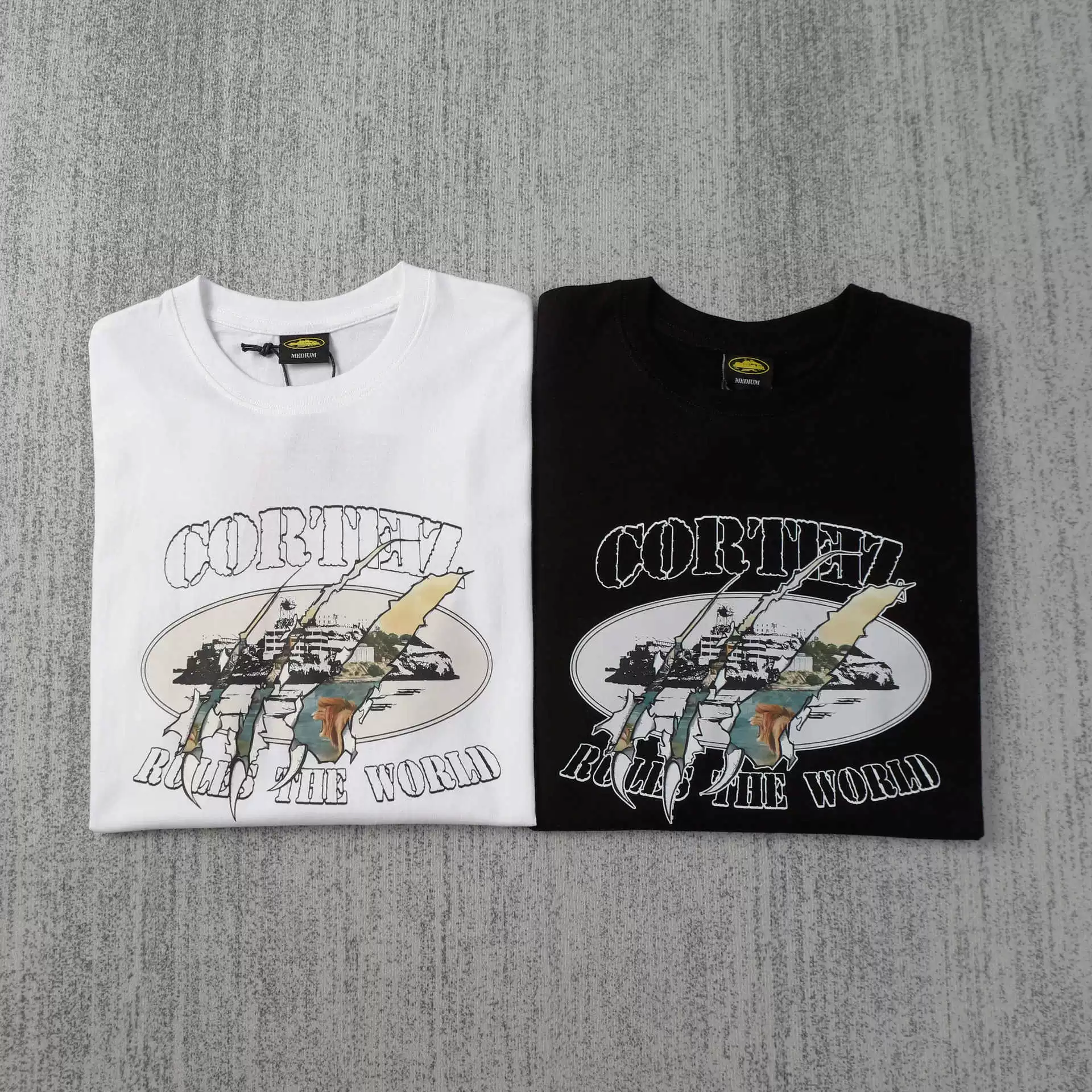 Base summer T-shirt, with short sleeve, oversize