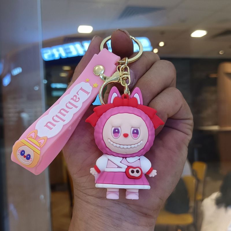 クリエイティブホットスタイルラブブキーホルダー漫画リトルシープペンダントおもちゃベビーグラバーかわいいキーチェーンリング卸売|undefined