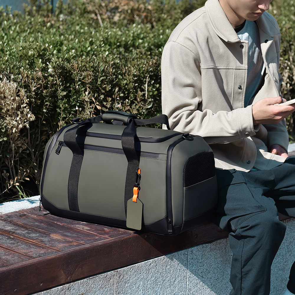 Bolsa de fitness Keep, bolsa de natación para mujer, bolsa de mensajero de almacenamiento de baloncesto, bolsa de deporte de separación seca y húmeda impermeable de gran capacidad para hombre