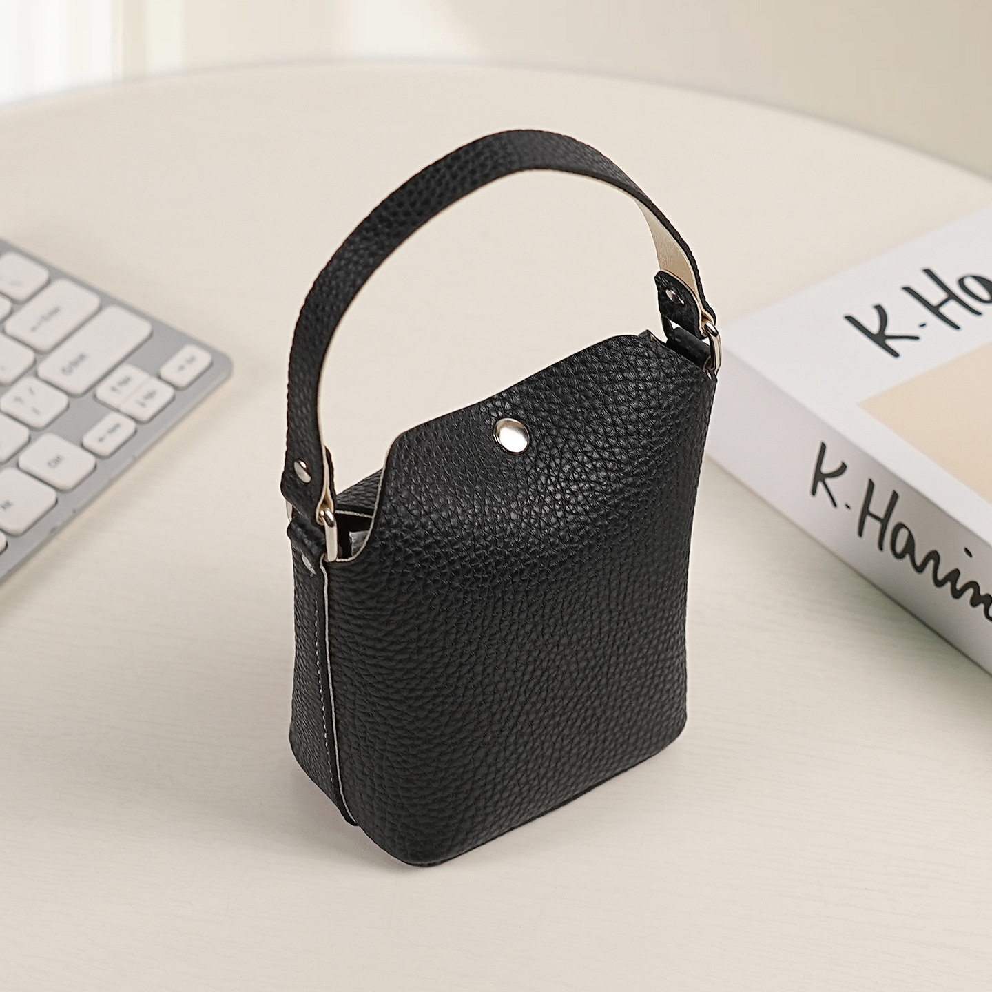 Pu transfronterizo nuevo bolso de cambio de mujer bolso de monedas bolso de mano bolso coreano simple fabricante de bolso de llaves al por mayor