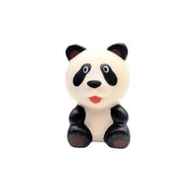 Squishy慢回弹熊猫玩具PU仿真动物熊猫卡通摆饰挤压发泄树脂玩具