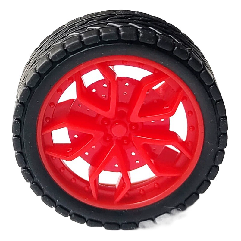 27 мм игрушечное колесо прозрачное колесо с резиновым покрытием TPR технология колес игрушечные автомобильные детали многоцветная Ступица колеса