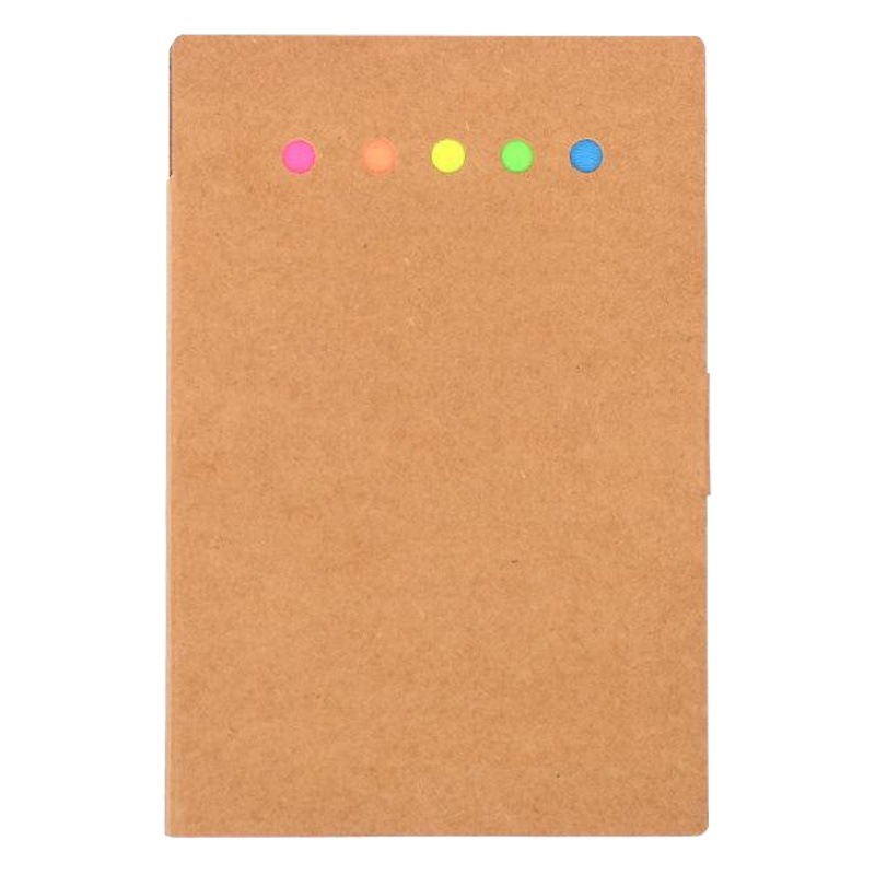 Factory square PET hard shell cover sticky note smiley face special-shaped note book coil combination N times stickers plus logo
