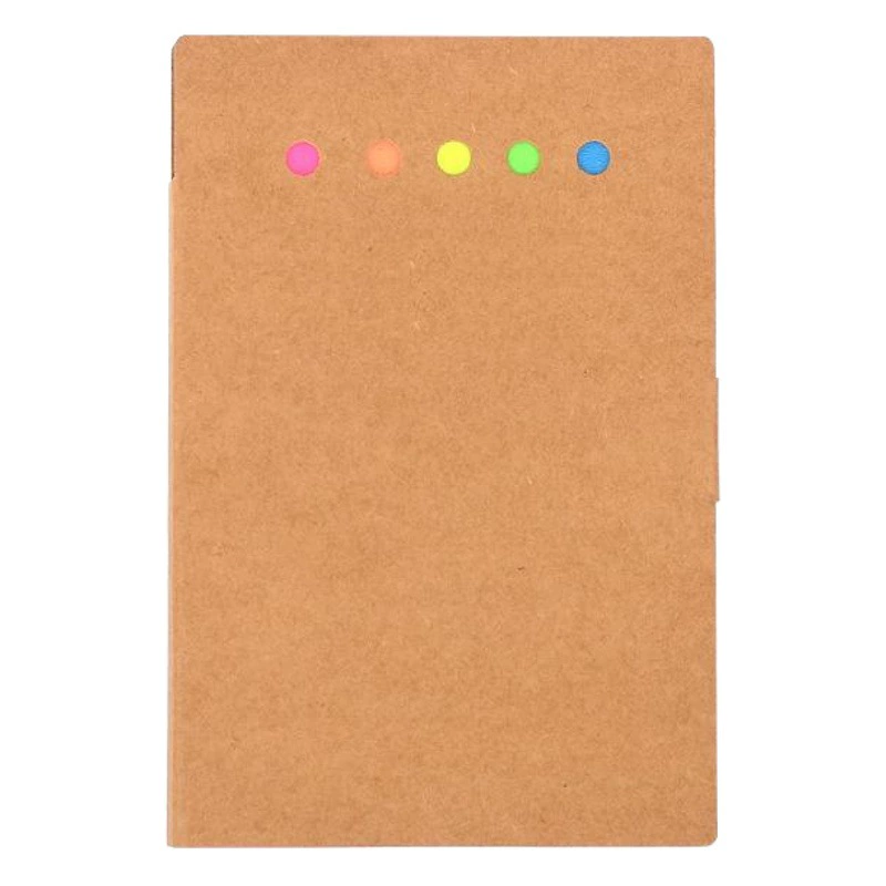 Заводская квадратная твердая оболочка из ПЭТ, липкая записка, смайлик, специальная форма, комбинация катушек для записной книжки, N раз наклейки, плюс логотип