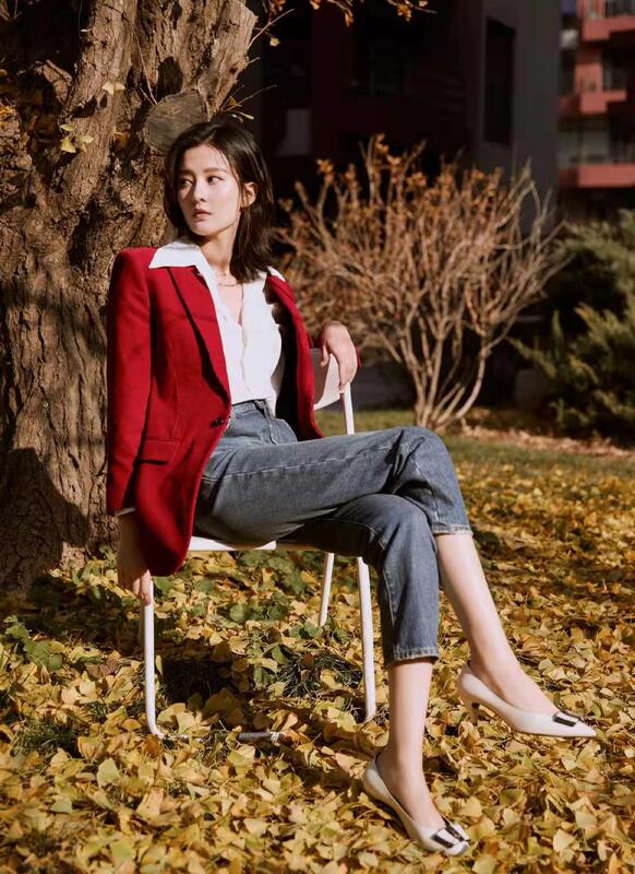Shenzhen Nanyou Original Factory Private Corduroy Suit Jacket Women's Fashionable Slim European Station British Style Suit Shenzhen Nanyou Original Factory Private Corduroy Suit Jacket Women's Fashionable Slim European Station British Style Suit