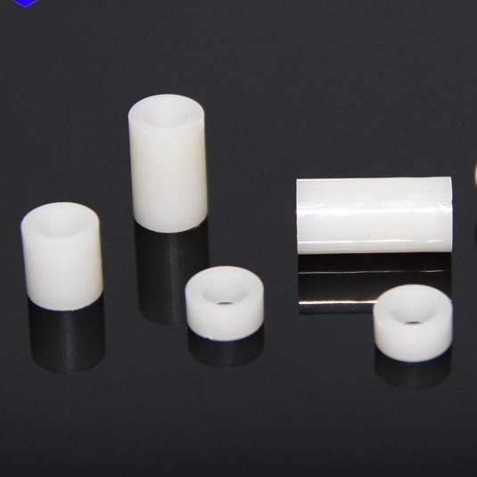 供应直径9 内径5.5 高10MM ABS圆形直通柱 塑料绝缘空心支柱