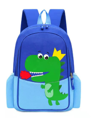2023 nuevo verano estilo coreano de nylon kindergarten schoolbag dinosaurio dibujos animados estudiante mochila masculina una pieza al por mayor