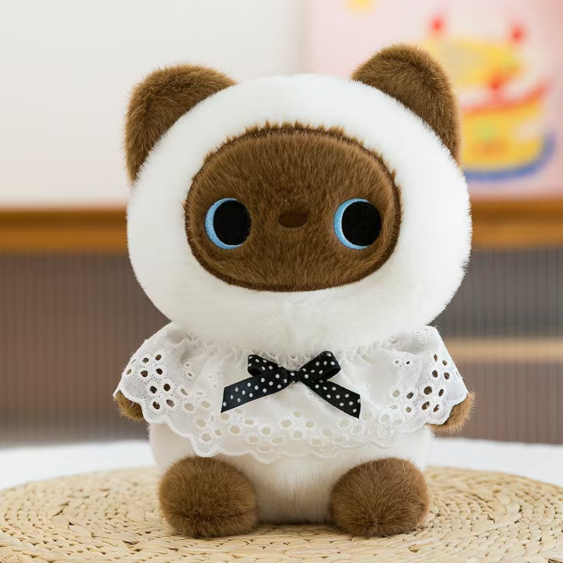 Cartoon big eyed bear