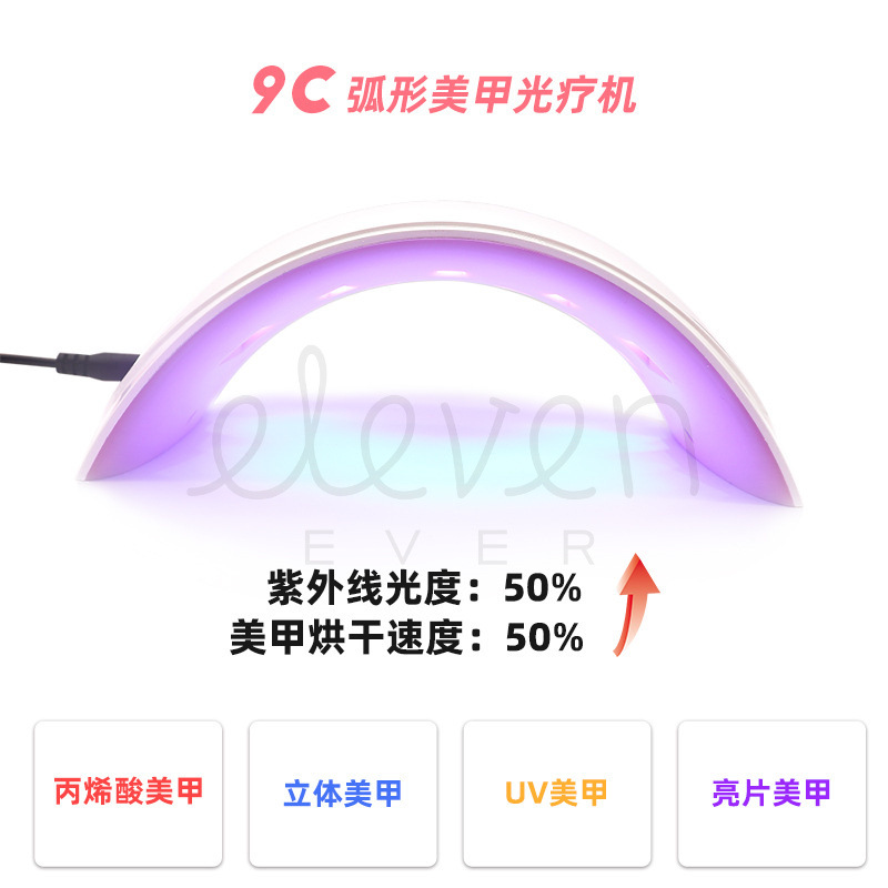 24W tırnak fototerapi lambası çabuk kuruyan tırnak kurutucu oje tutkal aydınlatma lambası LED lamba ev siyahlaşmayan