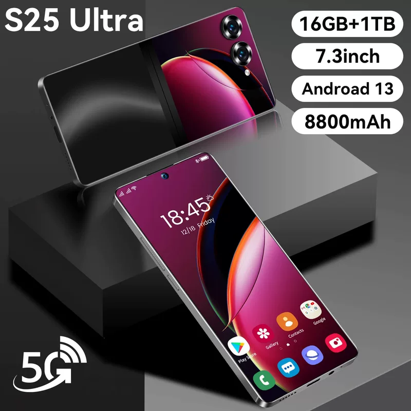 (Торговля через границу) дисплей с дыркой под punched, S25, AliExpress, Android, (Физическое)