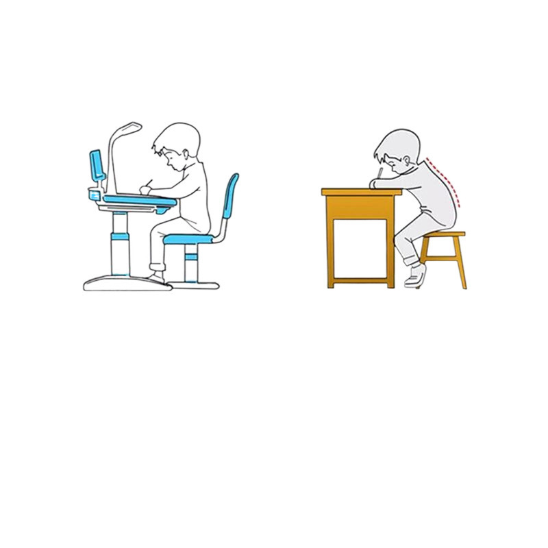 子供の学習机と椅子のセットは昇降できます。|undefined