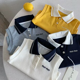 ��ͯ�o��POLO�����n��2026�ļ���СͯƴɫT����ĸ��������Ů����