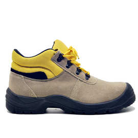 劳保鞋中帮翻毛皮时尚焊工鞋防火花耐穿防静电防砸 safety shoes