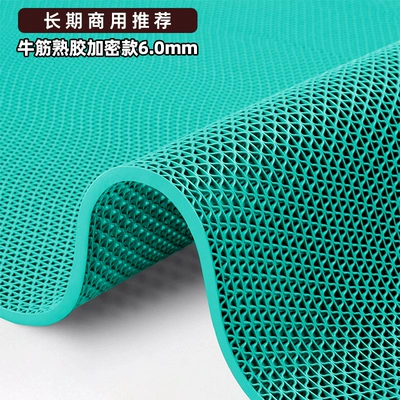 Foot Mats, Door Mats, Pvc | Ayaqaltılar (Kovriklər) - 09m-width-5m-length-full-volume-green-60mm-thick-beef-tendon-cooked-rubber-encrypted-model