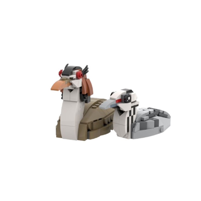 Bird And Duck Building Block Toy Assembly Set For Children_voghion.com
