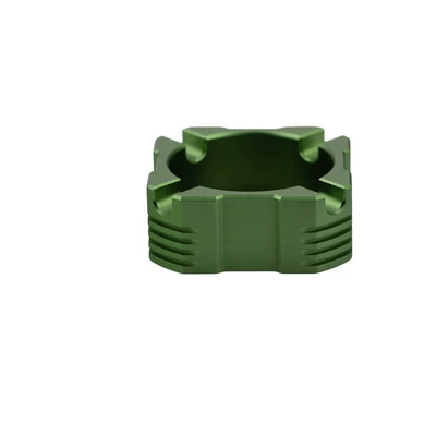 Car ashtray Car-Mounted Living Room Office - green-62mm62mm25mm