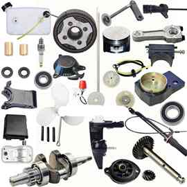 四冲程4.0马力船外机舷外机 离合器片离合器盘连接件配件