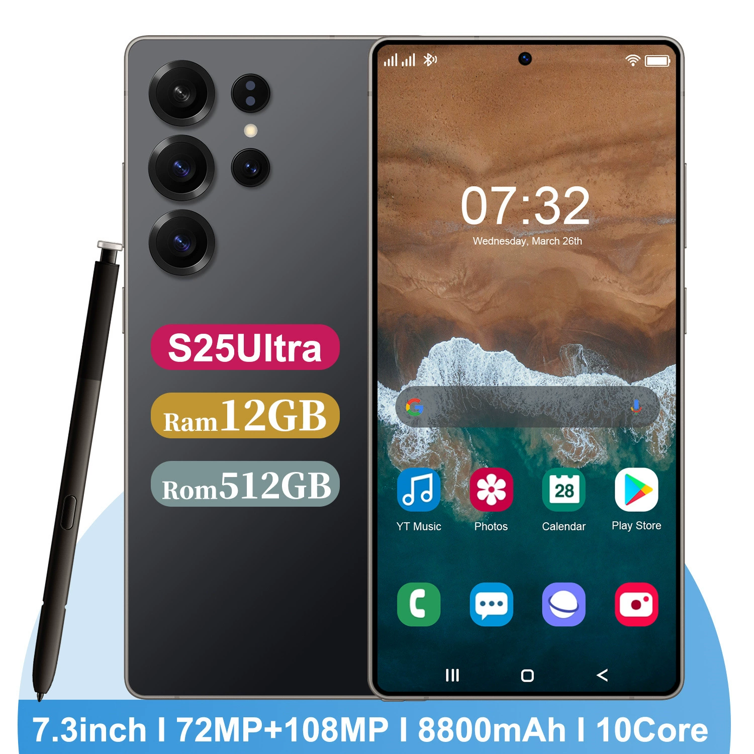 (Граница торговли), S25, мобильный телефон, смартфон, 4G, 64 ГБ ОЗУ
