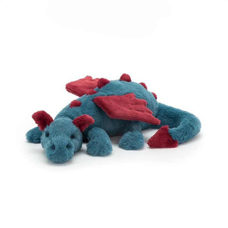 Jellycat muñeca triple marca completa sol oso cachorro dragón volador muñeca de peluche transfronteriza regalos al por mayor