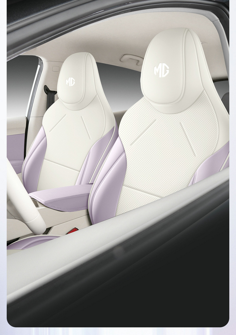 26 Models of Mg4 One-Piece Full-Cover Car Seat Covers for Five-Seater Cars, Seat Cushions for All Seasons, Women's Style
