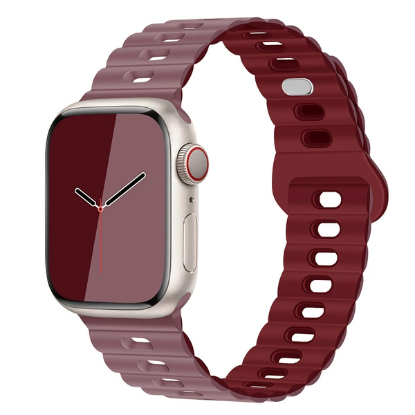 Smoke purple wine red