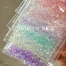 【银河繁星】仿施华洛水晶散珠子串珠手工diy材料手链项链配件