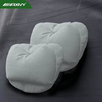 Neck Pillow, High-End Car Cushion – Waist support - 2-double-layer-decompression-pillows-gt-gray-breathable-holes