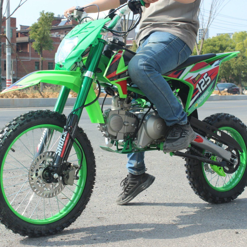 Внедорожный мотоцикл 125CC, двухколёсный для бездорожья, универсальный, высокоскоростной гоночный мотоцикл, топливный транспорт