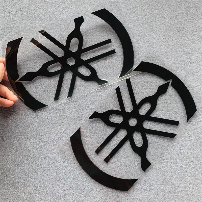 ヤマハのステッカーのオートバイの反射ステッカーのヤマハの車の標識の福穎125はレーザーのまぶしい夜光のステッカーを改造します。