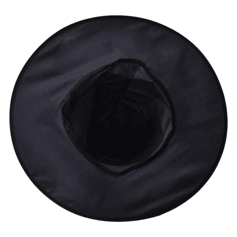 Halloween sombrero negro Oxford paño bruja sombrero de maquillaje accesorios de vestuario Harry Potter magia bruja sombrero
